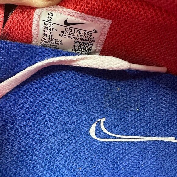 Nike DBreak-Type Team Red Shoes Mens Size 13 University Daybreak Running - Picture 9 of 12